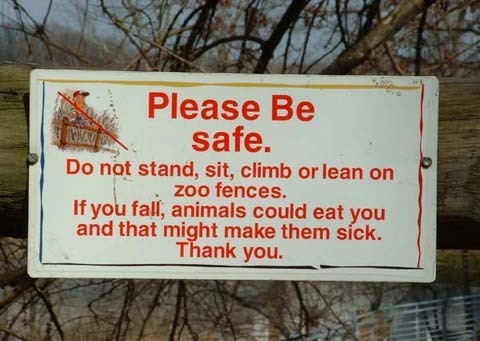 dont make the animals ill