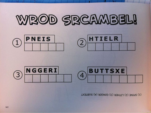 Word Scramble