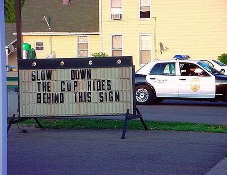 Hiding Cops