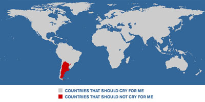 Places that don't cry for me