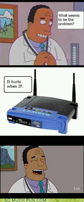 It hurts when IP
