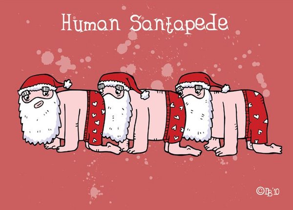 Human Santapede