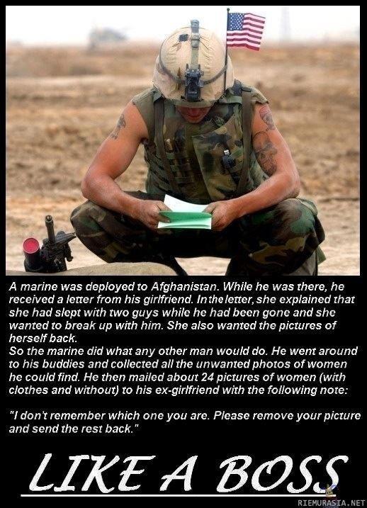 Like a boss