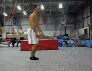 Gymnastics with a ball