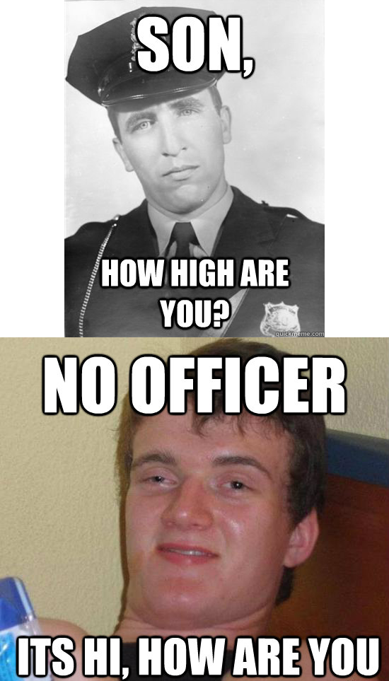 How high are you?