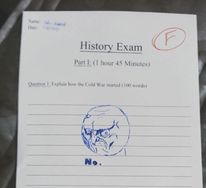 history exam