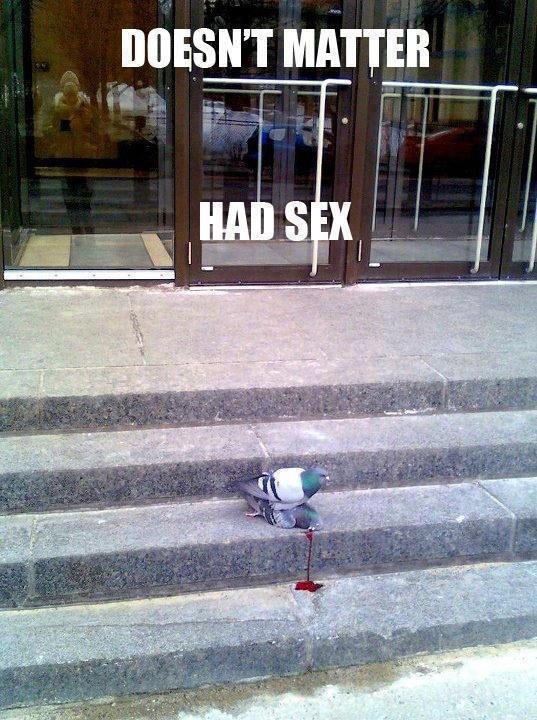 doesn't matter, had sex
