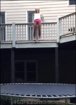 Trampoline Fail
